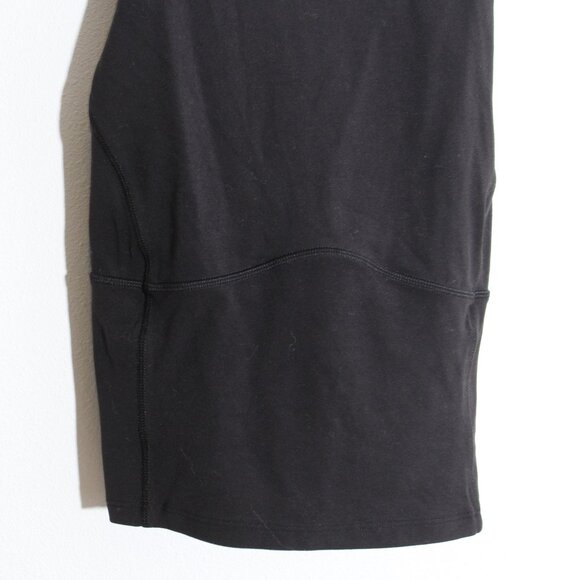 Lululemon Key to Balance Tank Top Black Keyhole Built-in-Bra Nulu High Neck Sz 4 - Picture 5 of 14